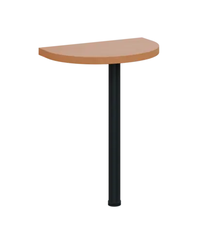 SIJD - 60 přístavba jednací, kovová podnož černá, síla desky 36 mm, široká 600 mm, buk royal