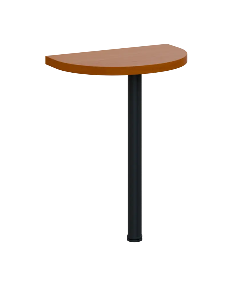 SIJD - 60 přístavba jednací, kovová podnož černá, síla desky 36 mm, široká 600 mm, třešeň šumavská