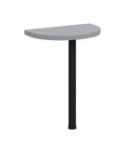 SIJD - 60 přístavba jednací, kovová podnož černá, síla desky 36 mm, široká 600 mm, šedá