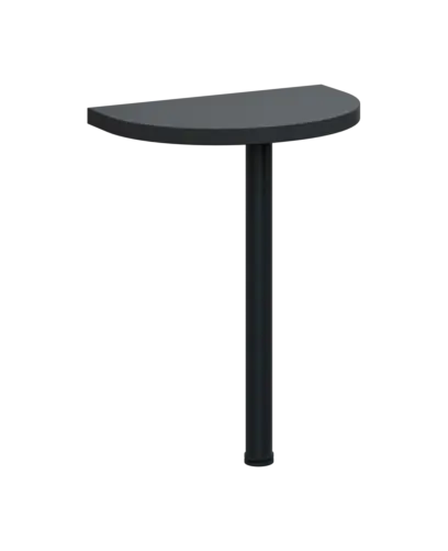 SIJD - 60 přístavba jednací, kovová podnož černá, síla desky 36 mm, široká 600 mm, antracit