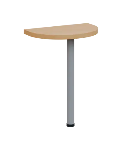 SIJD - 60 přístavba jednací, kovová podnož stříbrná, síla desky 36 mm, široká 600 mm, javor horský