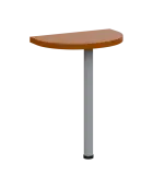 SIJD - 60 přístavba jednací, kovová podnož stříbrná, síla desky 36 mm, široká 600 mm, třešeň šumavsk