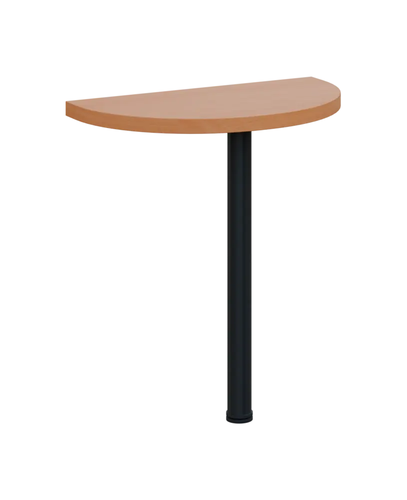 SIJD - 80 přístavba jednací, kovová podnož černá, síla desky 36 mm, široká 800 mm, buk royal