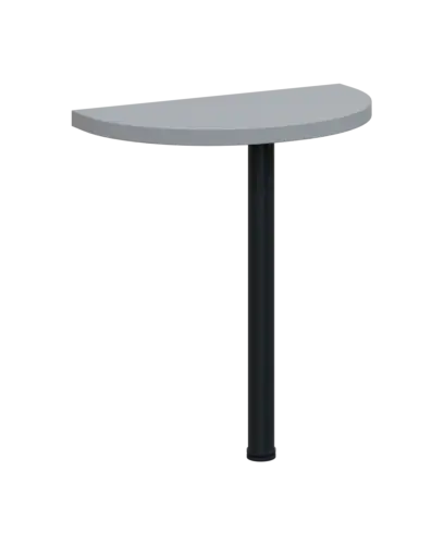 SIJD - 80 přístavba jednací, kovová podnož černá, síla desky 36 mm, široká 800 mm, šedá