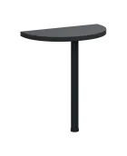 SIJD - 80 přístavba jednací, kovová podnož černá, síla desky 36 mm, široká 800 mm, antracit