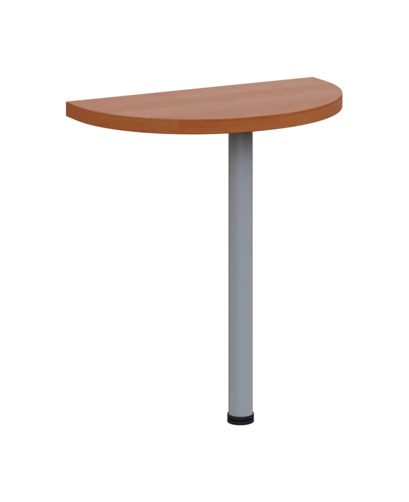 SIJD - 80 přístavba jednací, kovová podnož stříbrná, síla desky 36 mm, široká 800 mm, olše jantar