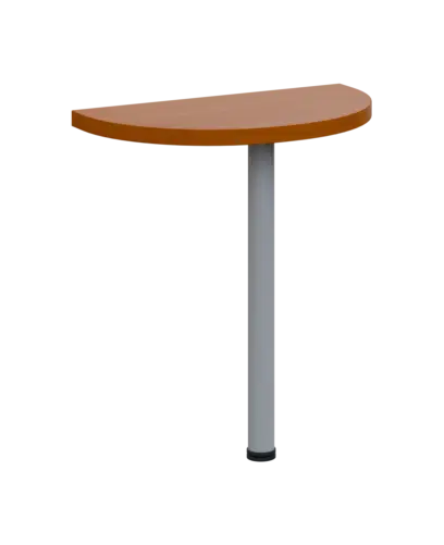 SIJD - 80 přístavba jednací, kovová podnož stříbrná, síla desky 36 mm, široká 800 mm, třešeň šumavská