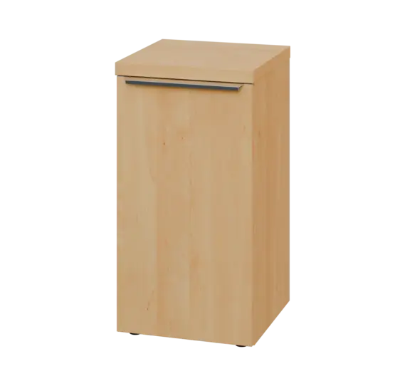 SIN 2 - 4D kancelářská skříň, 1-dveřová, levá, 770x400x400, javor horský