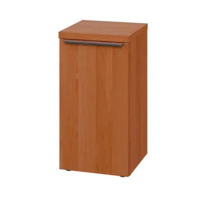 SIN 2 - 4D kancelářská skříň, 1-dveřová, levá, 770x400x400, olše jantar