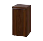 SIN 2 - 4D kancelářská skříň, 1-dveřová, levá, 770x400x400, ořech královský