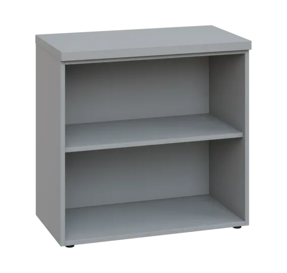 SIN 2 - 8N kancelářská skříň, nika, 770x800x400, šedá