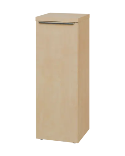 SIN 3 - 4D kancelářská skříň, 1-dveřová, levá, 1120x400x400, bříza světlá