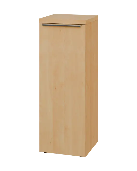 SIN 3 - 4D kancelářská skříň, 1-dveřová, levá, 1120x400x400, javor horský