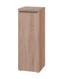 SIN 3 - 4D kancelářská skříň, 1-dveřová, levá, 1120x400x400, dub bardolino