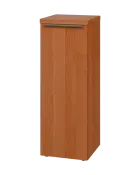 SIN 3 - 4D kancelářská skříň, 1-dveřová, levá, 1120x400x400, olše jantar