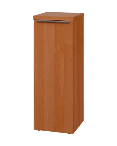 SIN 3 - 4D kancelářská skříň, 1-dveřová, levá, 1120x400x400, olše jantar