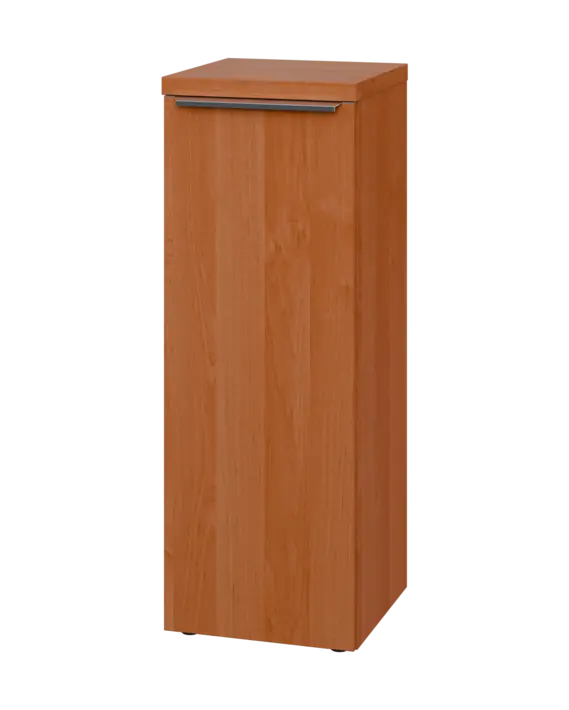 SIN 3 - 4D kancelářská skříň, 1-dveřová, levá, 1120x400x400, olše jantar