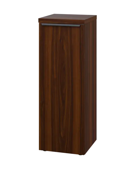 SIN 3 - 4D kancelářská skříň, 1-dveřová, levá, 1120x400x400, ořech královský