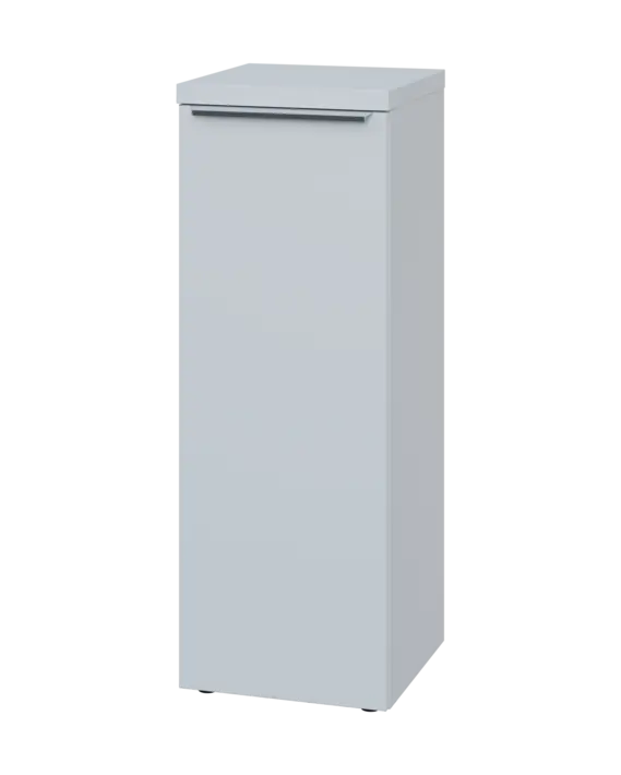 SIN 3 - 4D kancelářská skříň, 1-dveřová, levá, 1120x400x400, bílá