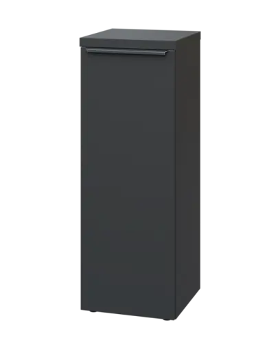 SIN 3 - 4D kancelářská skříň, 1-dveřová, levá, 1120x400x400, antracit