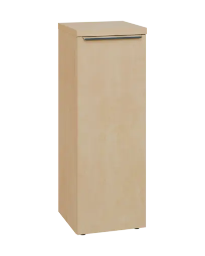 SIN 3 - 4D kancelářská skříň, 1-dveřová, pravá, 1120x400x400, bříza světlá