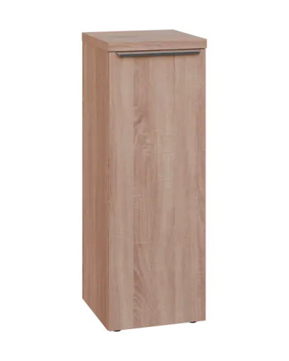 SIN 3 - 4D kancelářská skříň, 1-dveřová, pravá, 1120x400x400, dub bardolino