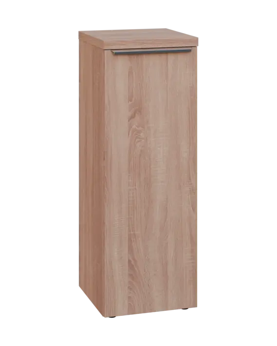 SIN 3 - 4D kancelářská skříň, 1-dveřová, pravá, 1120x400x400, dub bardolino