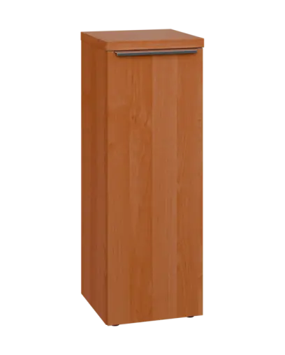 SIN 3 - 4D kancelářská skříň, 1-dveřová, pravá, 1120x400x400, olše jantar