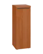 SIN 3 - 4D kancelářská skříň, 1-dveřová, pravá, 1120x400x400, olše jantar