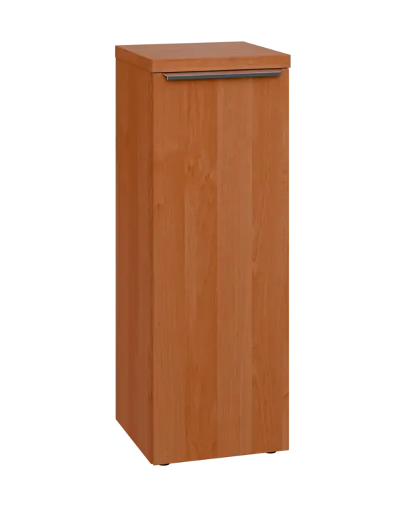 SIN 3 - 4D kancelářská skříň, 1-dveřová, pravá, 1120x400x400, olše jantar
