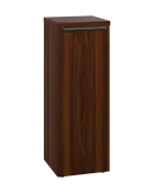 SIN 3 - 4D kancelářská skříň, 1-dveřová, pravá, 1120x400x400, ořech královský