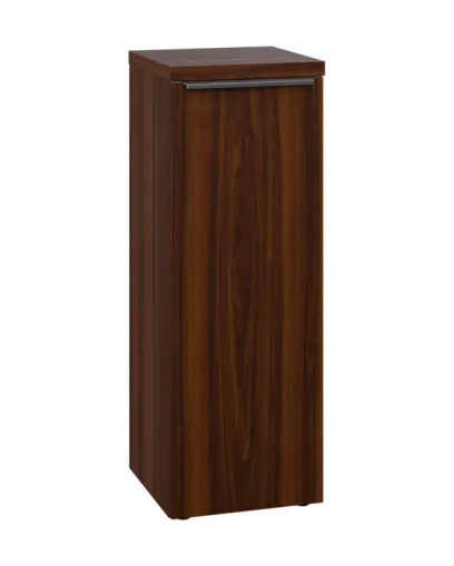 SIN 3 - 4D kancelářská skříň, 1-dveřová, pravá, 1120x400x400, ořech královský