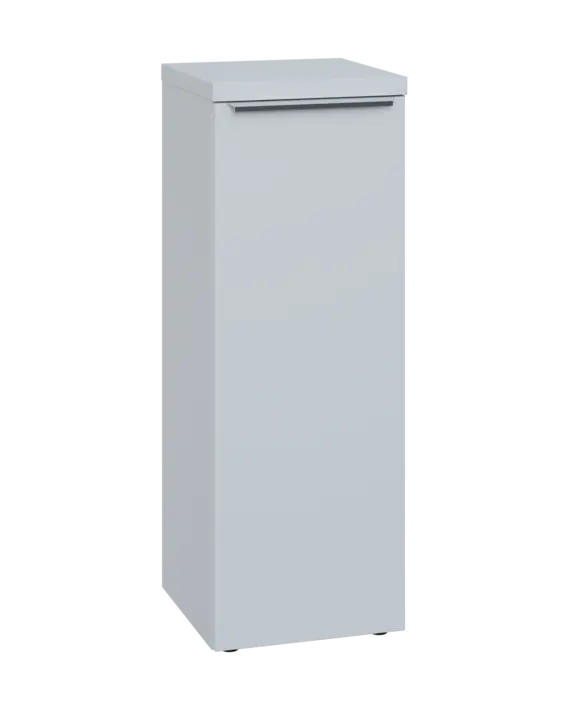 SIN 3 - 4D kancelářská skříň, 1-dveřová, pravá, 1120x400x400, bílá