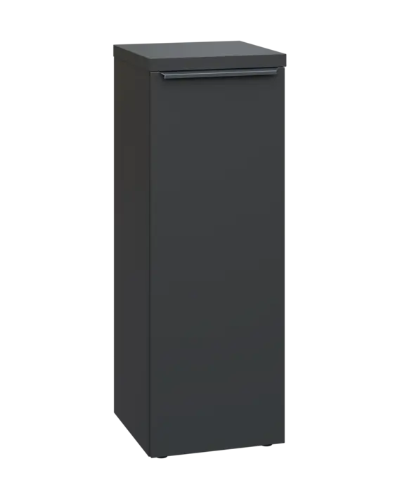 SIN 3 - 4D kancelářská skříň, 1-dveřová, pravá, 1120x400x400, antracit