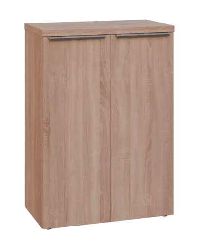 SIN 3 - 8D kancelářská skříň, 2-dveřová, 1120x800x400, dub bardolino