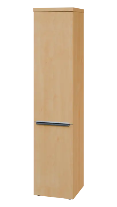 SIN 5 - 42D kancelářská skříň, 2-dveřová, levá, 1820x400x400, javor horský