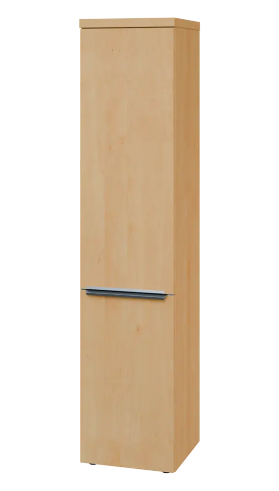 SIN 5 - 42D kancelářská skříň, 2-dveřová, levá, 1820x400x400, javor horský