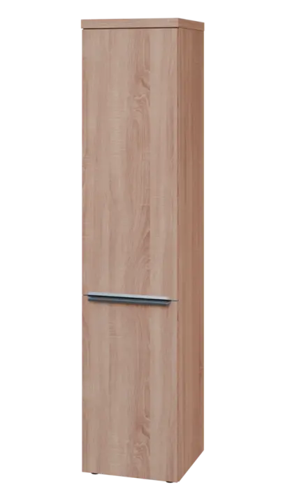 SIN 5 - 42D kancelářská skříň, 2-dveřová, levá, 1820x400x400, dub bardolino