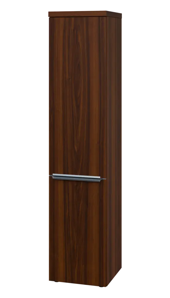 SIN 5 - 42D kancelářská skříň, 2-dveřová, levá, 1820x400x400, ořech královský