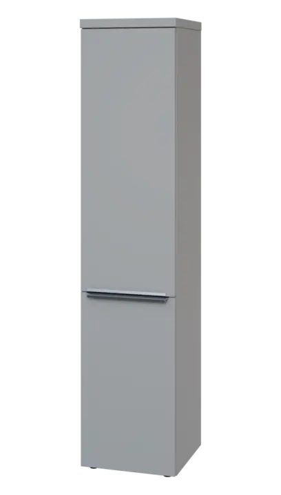 SIN 5 - 42D kancelářská skříň, 2-dveřová, levá, 1820x400x400, šedá