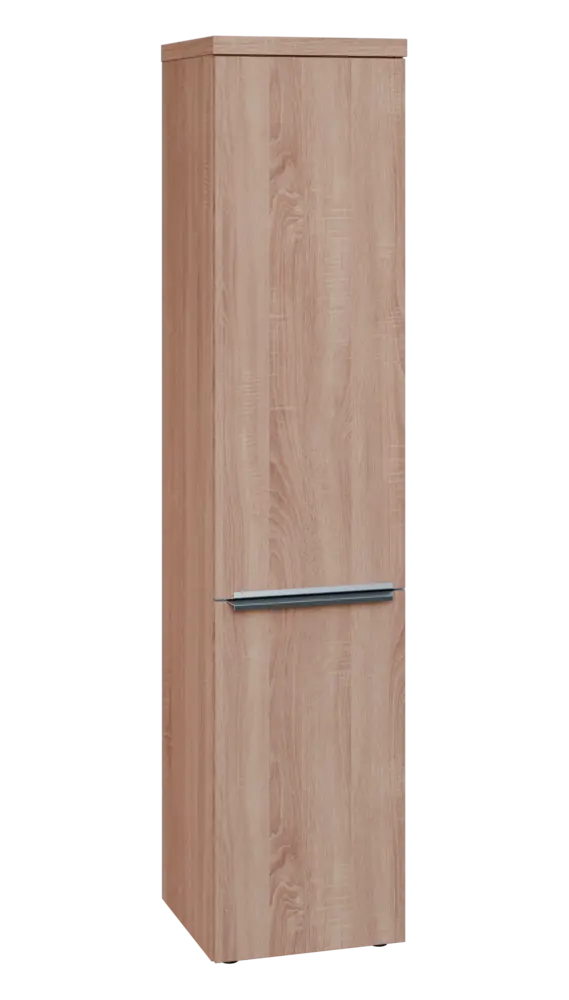 SIN 5 - 42D kancelářská skříň, 2-dveřová, pravá, 1820x400x400, dub bardolino