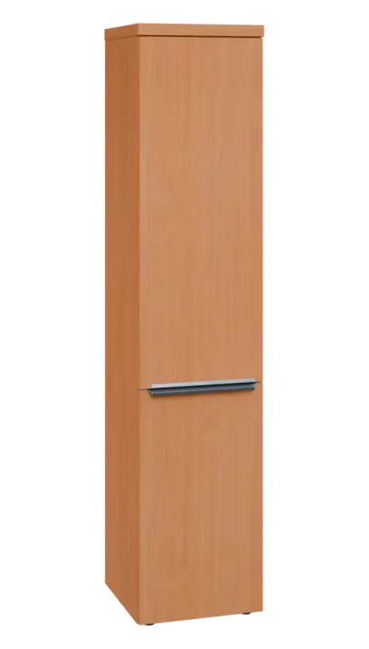 SIN 5 - 42D kancelářská skříň, 2-dveřová, pravá, 1820x400x400, buk royal