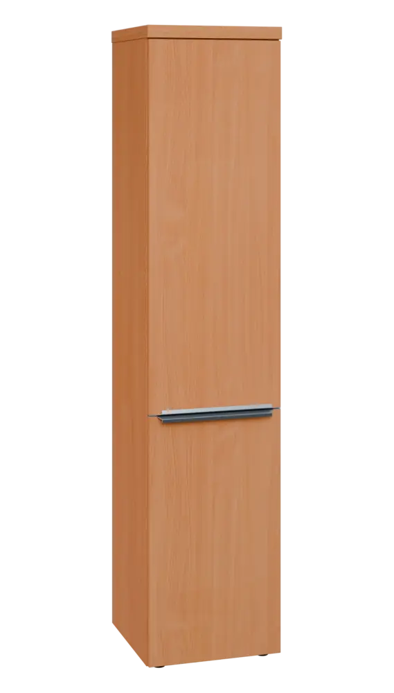 SIN 5 - 42D kancelářská skříň, 2-dveřová, pravá, 1820x400x400, buk royal