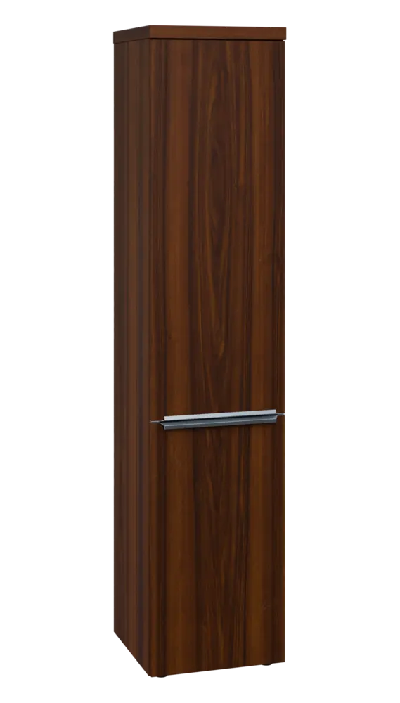SIN 5 - 42D kancelářská skříň, 2-dveřová, pravá, 1820x400x400, ořech královský