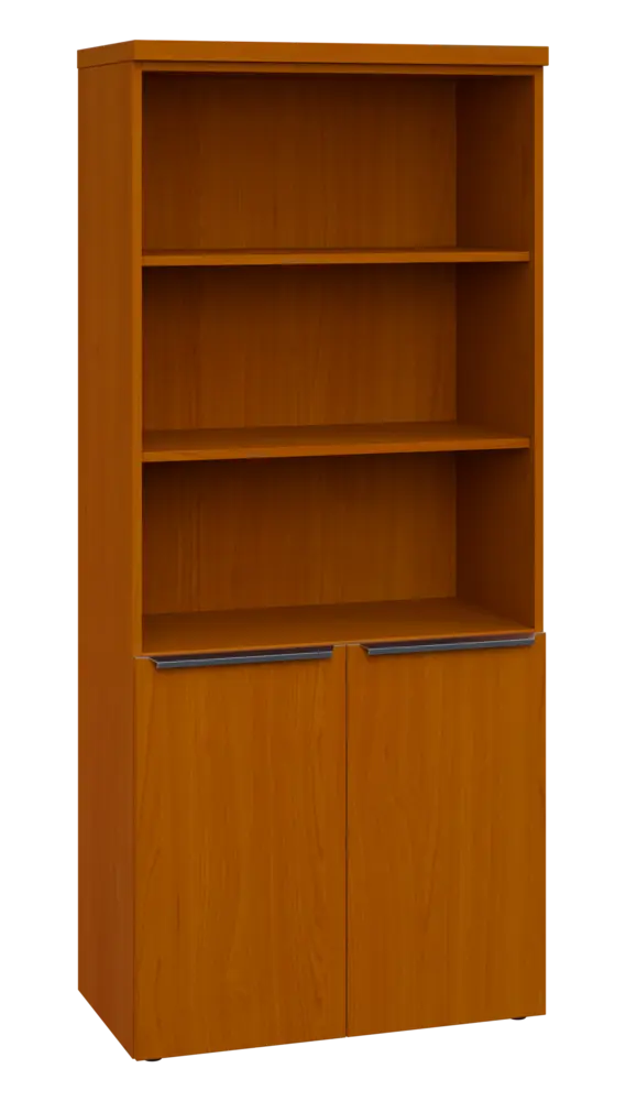 SIN 5 - 8DN3 kancelářská skříň, 2-dveřová/nika, 1820x800x400, třešeň šumavská