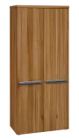 SIN 5 - 84D kancelářská skříň, 4-dveřová, 1820x800x400, ořech světlý