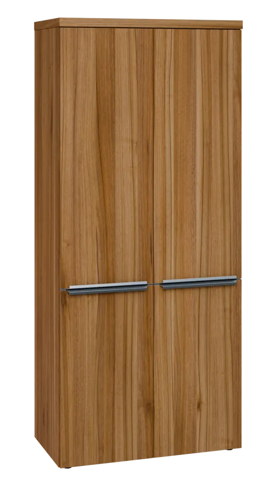 SIN 5 - 84D kancelářská skříň, 4-dveřová, 1820x800x400, ořech světlý