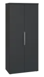 SIN 5 - 8D kancelářská skříň, 2-dveřová, 1820x800x400, antracit