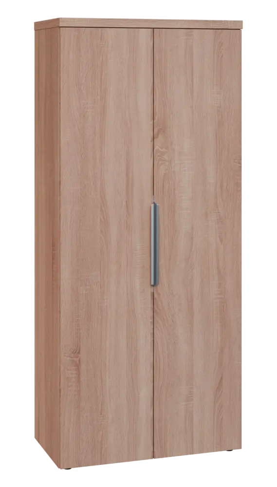 SIN 5 - 8D kancelářská skříň, 2-dveřová, 1820x800x400, dub bardolino