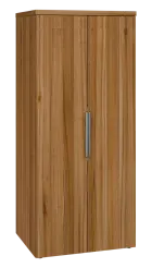 SIST 5 - 82 šatní skříň, 2-dveřová, tyč, 1820x800x600, ořech světlý